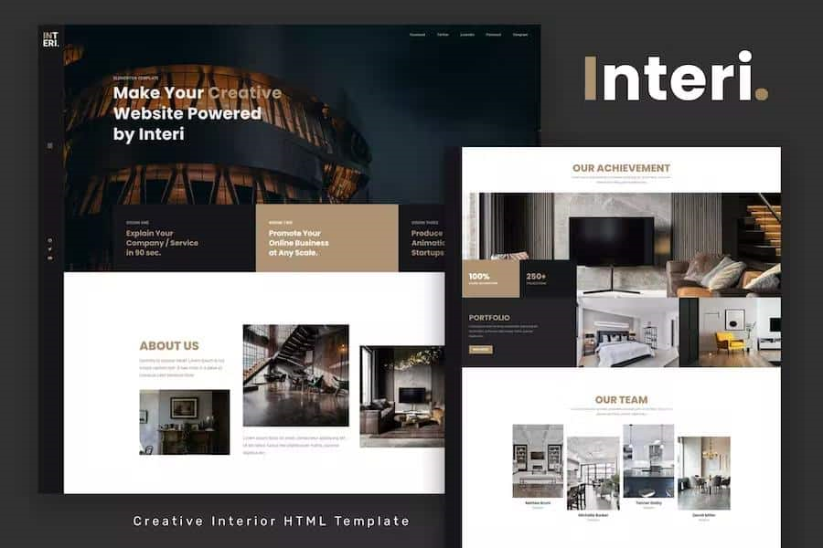 INTERI – CREATIVE INTERIOR HTML TEMPLATE